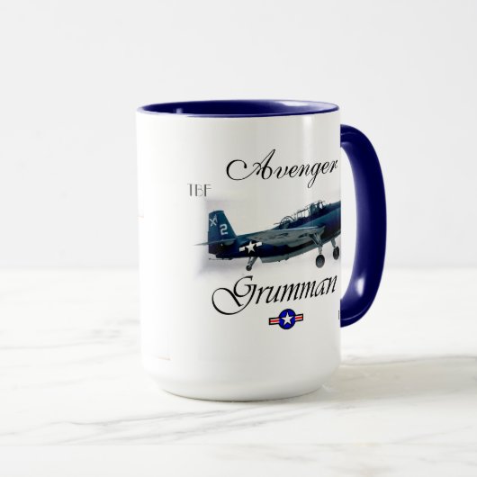 F6F Hellcat, GRUMMAN, 1942 Tasse (VorderseiteRechts)