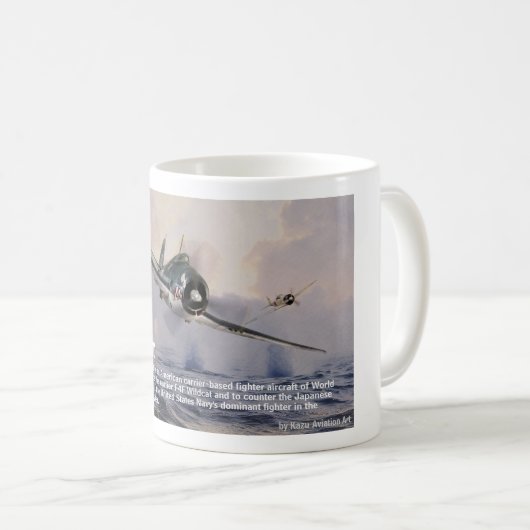 F6F Hellcat Kaffeetasse (VorderseiteRechts)