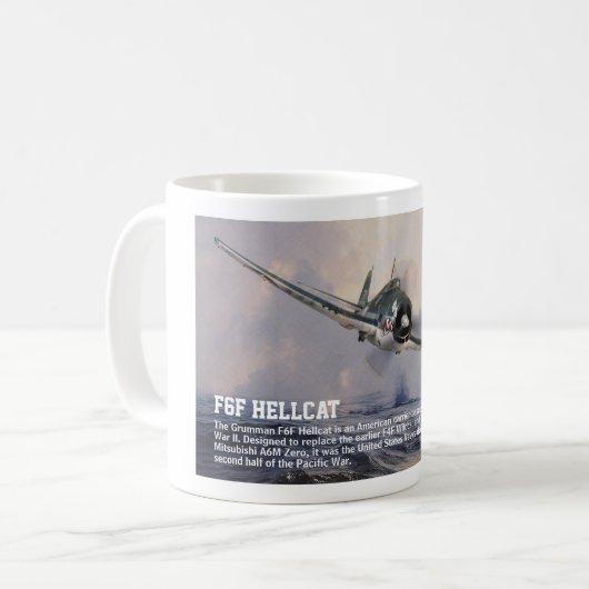 F6F Hellcat Kaffeetasse (Vorderseite Links)