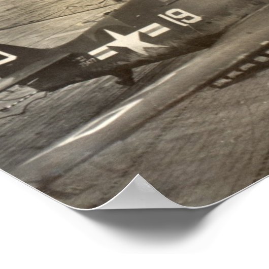 F6F Hellcat Poster (Ecke)