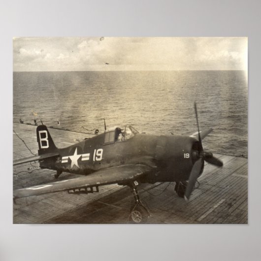 F6F Hellcat Poster (Vorne)