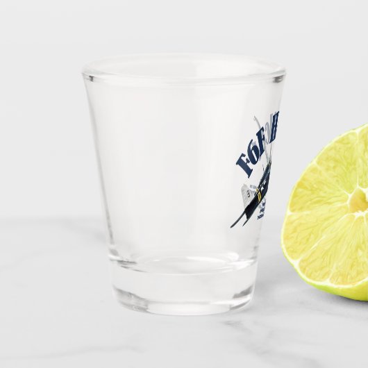 "F6F Hellcat" Schnapsglas (Links)