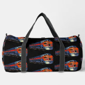 F7 Orange Diesel Lokomotive Duffle Bag (Vorderseite)