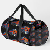 F7 Orange Diesel Lokomotive Duffle Bag (Rechte Ecke)