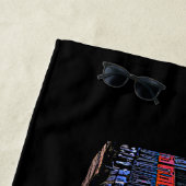 F7 Orange Diesel Lokomotive - Name hinzufügen Strandtuch (Beispiel)