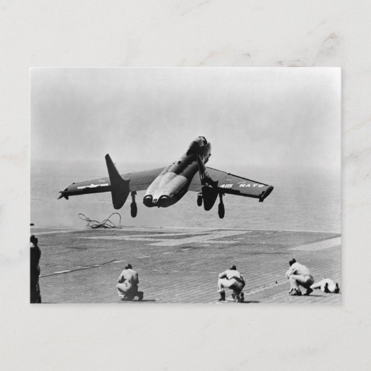 F7U Cutlass Postkarte (Vorderseite)