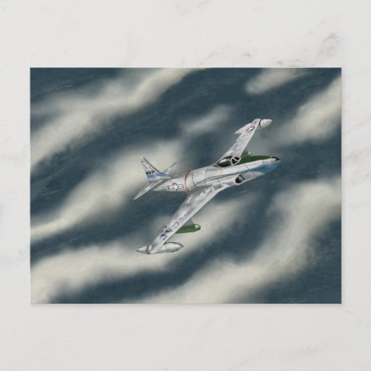 F80 Shooting Star Postkarte (Vorderseite)