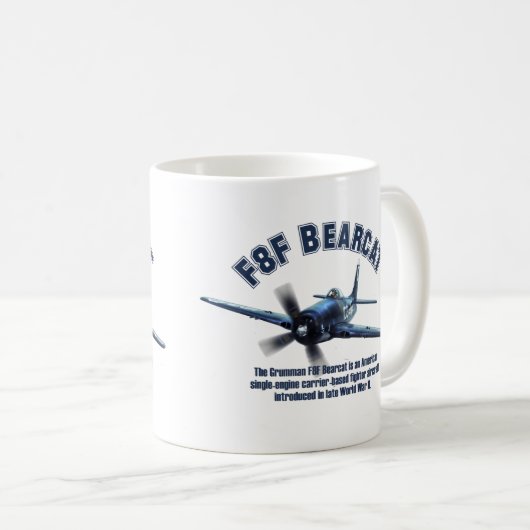 F8F Barkatze Kaffeetasse (VorderseiteRechts)