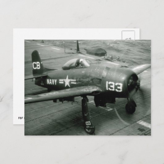 F8F Barkatze Postkarte (Vorne/Hinten)