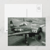 F8F Bearcat Postkarte (Vorne/Hinten)
