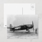 F8F Bearcat Postkarte (Vorne/Hinten)