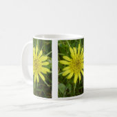 F9 Gelbe Wildblume Kaffeetasse (Vorderseite Links)