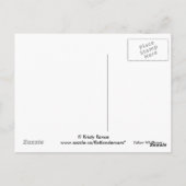 F9 Gelbe Wilde Bocksbart Postkarte (Rückseite)