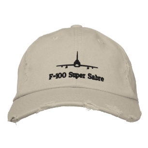 F-100 Golf Hat Bestickte Baseballkappe
