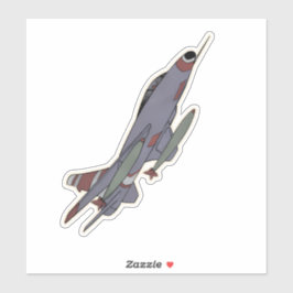 F-100 Super-Säbel, Kampfflugzeug Aufkleber