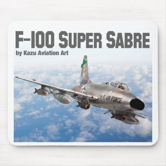 F-100 Super Saber Mousepad (Vorne)