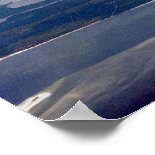 F-100 Super Saber Poster (Ecke)