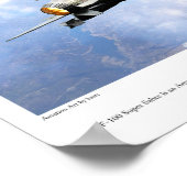F-100 Super Saber Poster (Ecke)