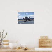 F-100 Super Saber Poster (Küche)
