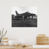 F-100 Super Saber Poster (Küche)