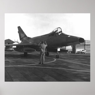 F-100 Super Saber Poster