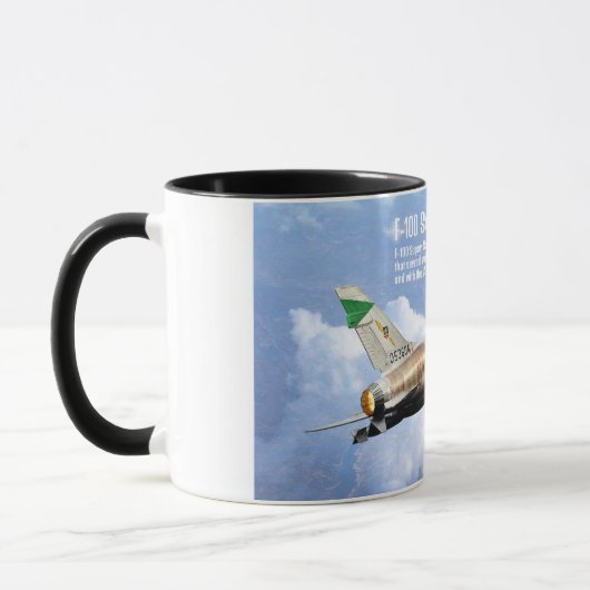 F-100 Super Sabre Tasse (Links)