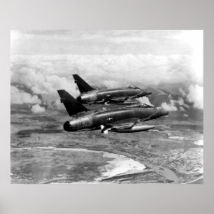F-100 Supersabre Poster