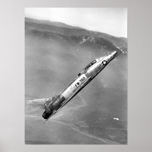 F-100 Supersabre Poster (Vorne)
