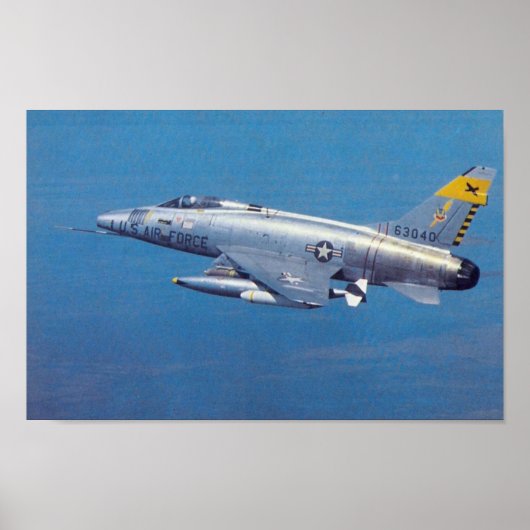 F-100 Supersabre Poster (Vorne)