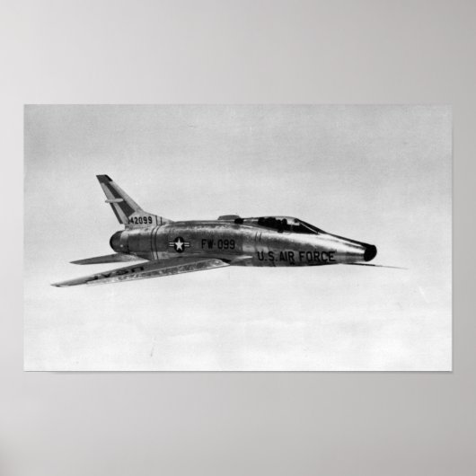F-100 Supersabre Poster (Vorne)