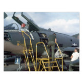 F-100 Vietnam 1968 Print Fotodruck (Vorne)