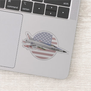 F-105 Militärisches Oberflugzeug Aufkleber