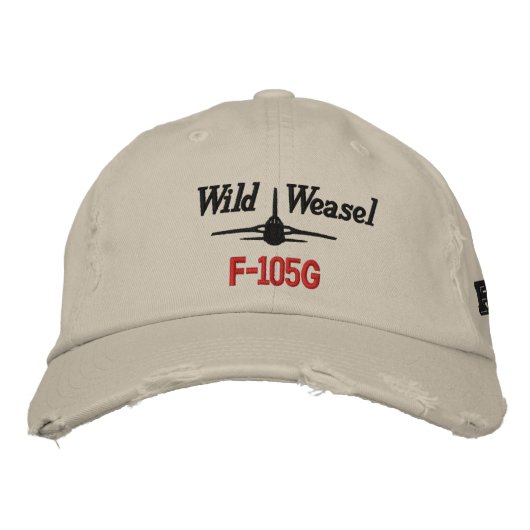 F-105G Golf Hat Bestickte Kappe (Vorderseite)