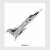 F-106 Delta Dart, Interceptor Aircraft Aufkleber (Blatt)