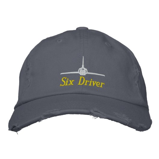F-106 Golf Hat Bestickte Baseballkappe (Vorderseite)