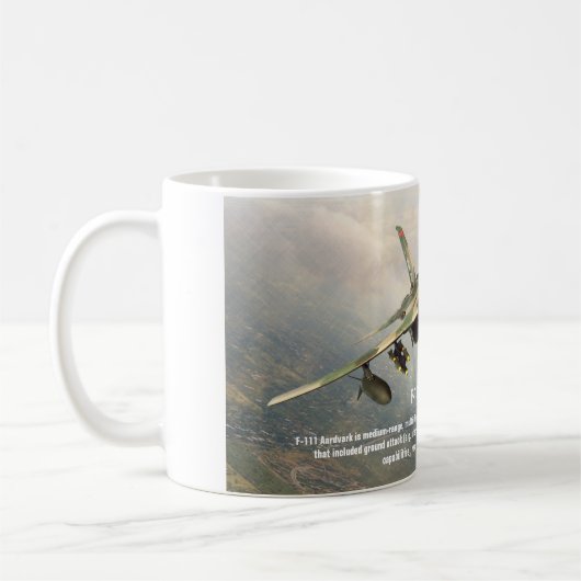 F-111 Aardvark Kaffeetasse (Links)