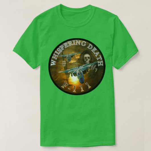 F 111 Bomber Jet  T-Shirt (Design vorne)
