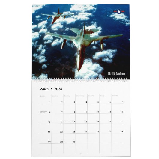F-111 KALENDER (Mär 2026)