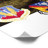 F-111A Flüge über Vietnam Aardvark Poster (Ecke)