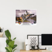 F-111A Flüge über Vietnam Aardvark Poster (Heimbüro)
