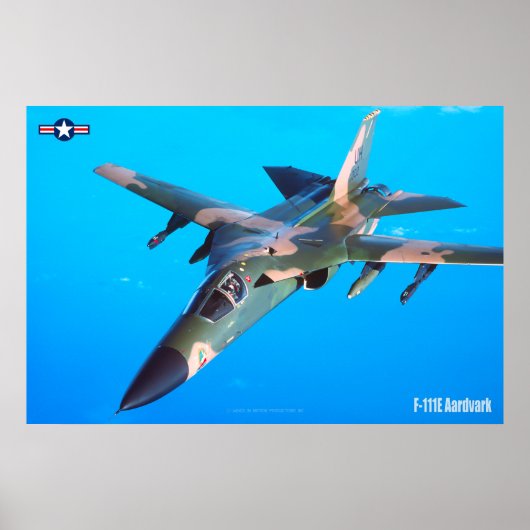 F-111E AARDVARK POSTER (Vorne)