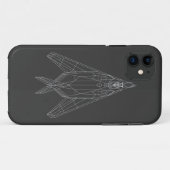 F-117 Iphone Fall Case-Mate iPhone Hülle (Rückseite (Horizontal))