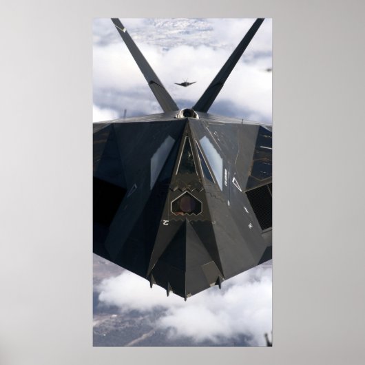 F-117 Nighthawk Aircraft Poster (Vorne)