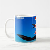 F-117 NIGHTHAWK Patriotische Tasse (Links)