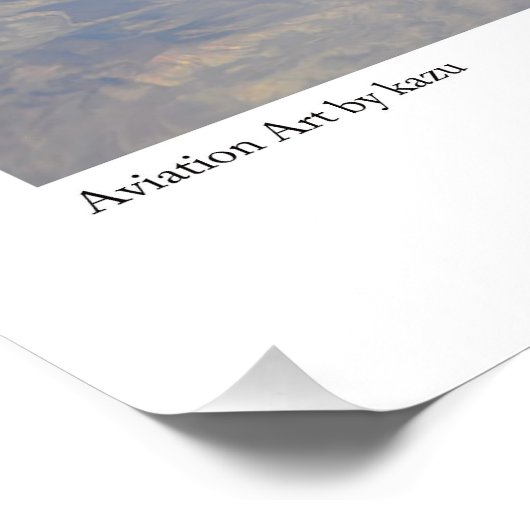 F-117 Nighthawk Poster (Ecke)