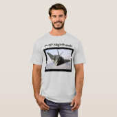 F-117 Nighthawk Stealth Bomber T-Shirt (Vorne ganz)