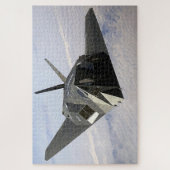 F-117 Nighthawk: Stealth von vorne Puzzle (Vertikal)