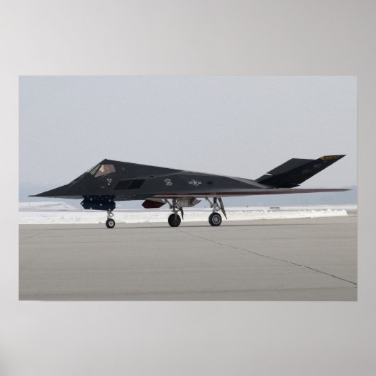 F-117 Nighthawk Targeting Aircraft Poster (Vorne)