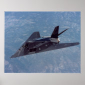 F-117 Nighthawk Targeting Aircraft Poster (Vorne)