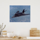 F-117 Nighthawk Targeting Aircraft Poster (Küche)